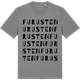 Mid Heather Gray t-shirt med Furusten ordlek t-shirt