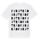 Furuträd ordlek t-shirt