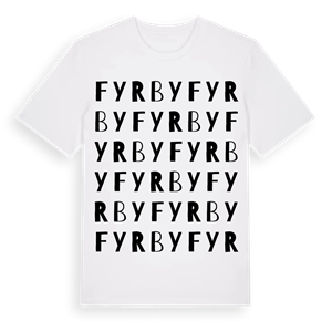 Fyrby ordlek t-shirt – ekologisk bomull t-shirt från Pinshirt