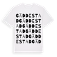Gäddestad ordlek t-shirt