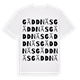 Gäddnäs ordlek t-shirt