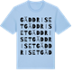 Blue Soul t-shirt med Gäddriset ordlek t-shirt