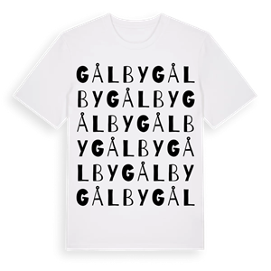 Gålby ordlek t-shirt – ekologisk bomull t-shirt från PinShirt