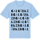 Blue Soul t-shirt med Galgänken ordlek t-shirt