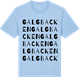 Blue Soul t-shirt med Galgbacken ordlek t-shirt
