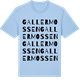 Blue Soul t-shirt med Gallermossen ordlek t-shirt