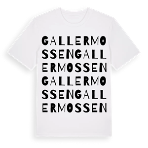 Gallermossen ordlek t-shirt – ekologisk bomull t-shirt från Pinshirt