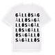 Gållösa ordlek t-shirt