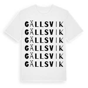 Gällsvik ordlek t-shirt – ekologisk bomull t-shirt från Pinshirt