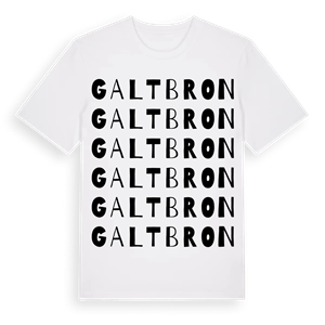 Galtbron ordlek t-shirt – ekologisk bomull t-shirt från Pinshirt