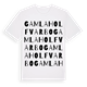 Gamla Holfvarbo ordlek t-shirt