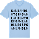 Blue Soul t-shirt med Gamla Holmtorp ordlek t-shirt