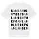 Gamla Holmtorp ordlek t-shirt