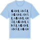 Blue Soul t-shirt med Gamla Måla ordlek t-shirt