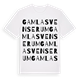 Gamla Svenserum ordlek t-shirt