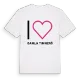 Jag älskar Gamla Timmerö t-shirt stort tryck