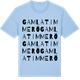 Blue Soul t-shirt med Gamla Timmerö ordlek t-shirt