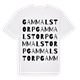 Gammalstorp ordlek t-shirt