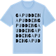 Blue Soul t-shirt med Gapudden ordlek t-shirt