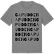 Mid Heather Gray t-shirt med Gapudden ordlek t-shirt