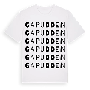Gapudden ordlek t-shirt – ekologisk bomull t-shirt från Pinshirt