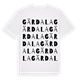 Gärdala ordlek t-shirt