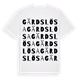 Gärdslösa ordlek t-shirt