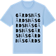 Blue Soul t-shirt med Gärdsnäs ordlek t-shirt