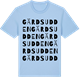 Blue Soul t-shirt med Gärdsudden ordlek t-shirt