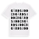 Gärdsudden ordlek t-shirt