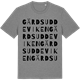 Mid Heather Gray t-shirt med Gärdsuddeviken ordlek t-shirt