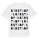 Gärstad pil ordlek t-shirt