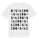 Gåsåker ordlek t-shirt