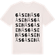 Vintage White t-shirt med Gåsenäs ordlek t-shirt