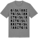 Mid Heather Gray t-shirt med Gåskärret ordlek t-shirt