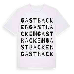 Gastbacken ordlek t-shirt – ekologisk bomull t-shirt från Pinshirt