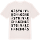 Vintage White t-shirt med Gästgivarehagen ordlek t-shirt