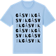 Blue Soul t-shirt med Gåsvik ordlek t-shirt
