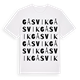 Gåsvik ordlek t-shirt