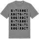 Mid Heather Gray t-shirt med Gatbrogärdet ordlek t-shirt