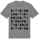Mid Heather Gray t-shirt med Gatugården ordlek t-shirt