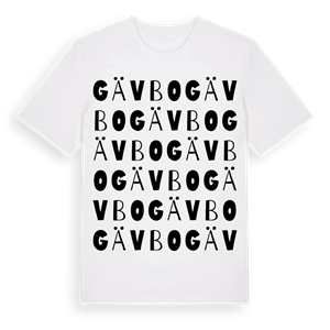 Gävbo ordlek t-shirt – ekologisk bomull t-shirt från Pinshirt