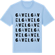 Blue Soul t-shirt med Gavel ordlek t-shirt