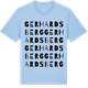 Blue Soul t-shirt med Gerhardsberg ordlek t-shirt