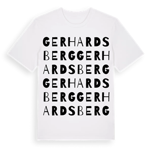 Gerhardsberg ordlek t-shirt – ekologisk bomull t-shirt från Pinshirt