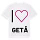 Jag älskar Getå t-shirt stort tryck
