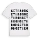 Getbron ordlek t-shirt