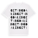 Getingdalen ordlek t-shirt