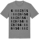 Mid Heather Gray t-shirt med Gibbenäs ordlek t-shirt