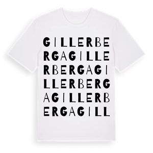 Gillerberga ordlek t-shirt – ekologisk bomull t-shirt från Pinshirt